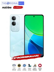 Vivo Y19s - 6GB RAM - 128GB Storage - PTA Approved - 12 Months Warranty - Blue - The Original Bro Mobiles - TOB33